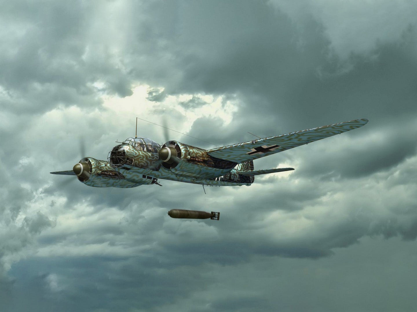 ICM 1:48 Ju 88A-4 Torp/A-17 WWII German Torpedo Plane - ICM48236