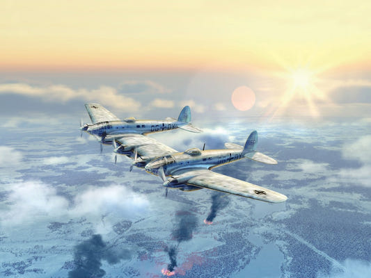 ICM 1:48 He 111Z-1 “Zwilling” WWII German Glider Tug - ICM48260