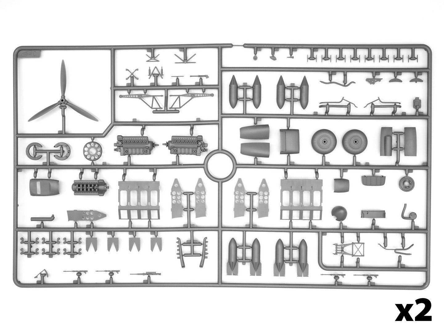 ICM 1:48 He 111H-6 WWII German Bomber - ICM48262