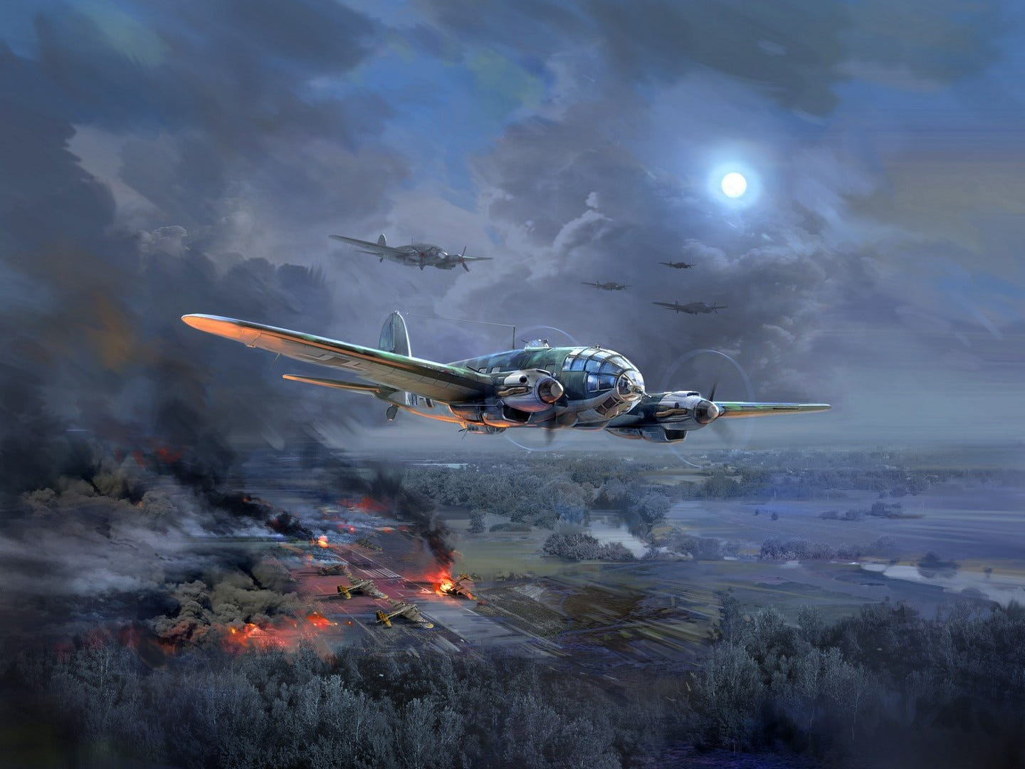 ICM 1:48 He 111H-20 WWII German Bomber - ICM48264