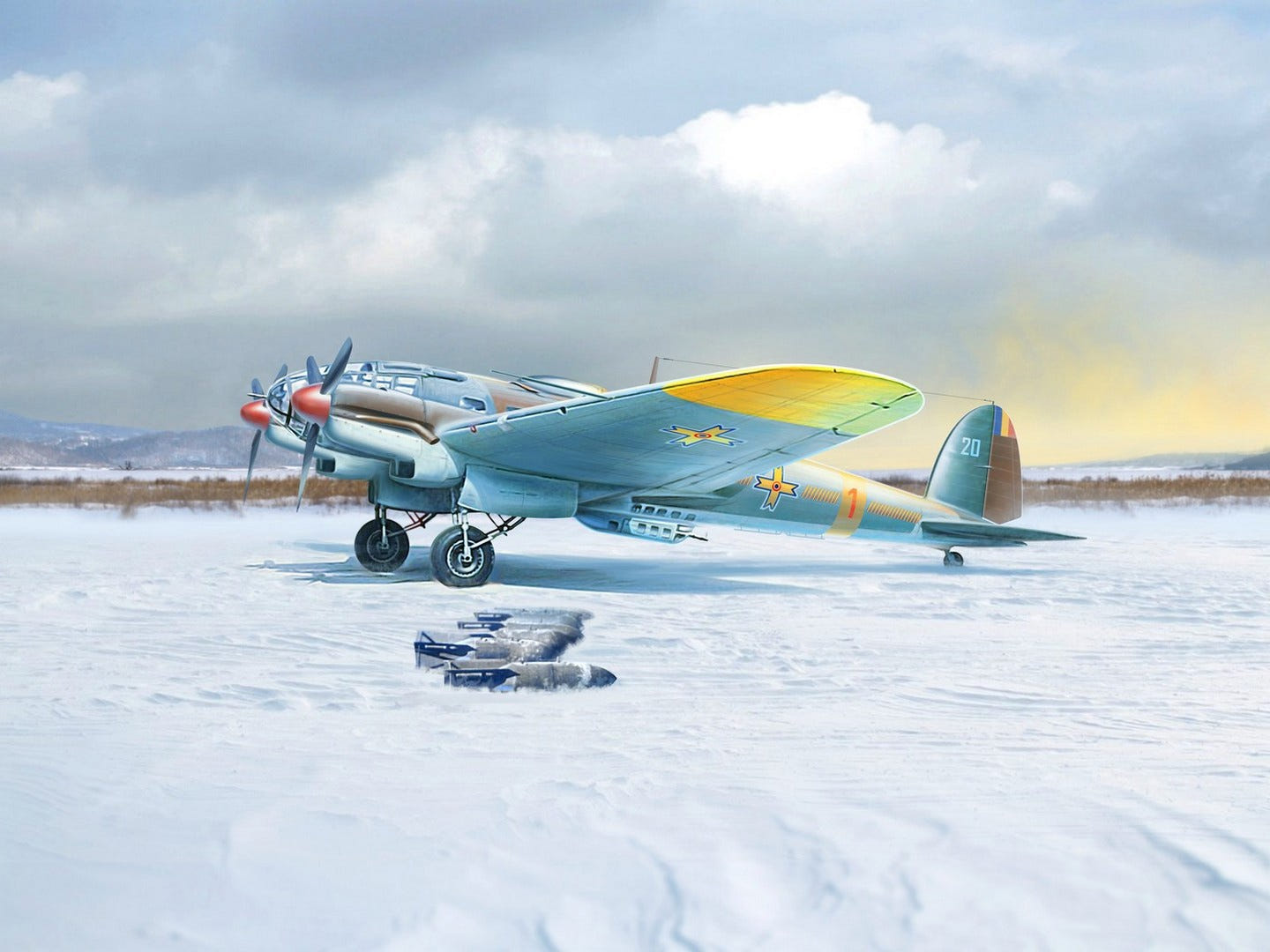 ICM 1:48 He 111H-3 Romanian AF WWII Bomber - ICM48266