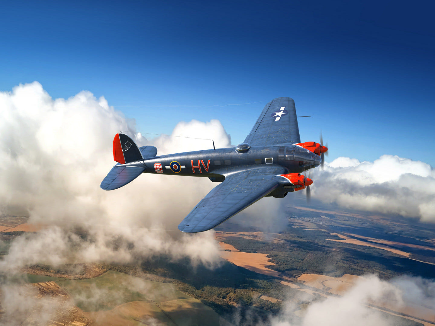 ICM 1:48 Captured Heinkel' He 111H-20 Bomber - ICM48268