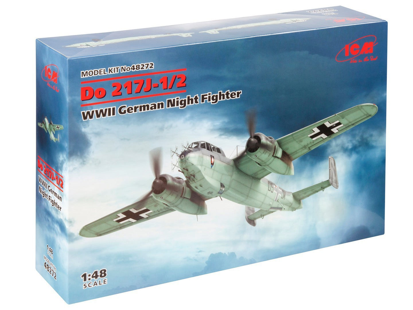 ICM Do 217J-1:2 WWII German Night Fighter Plane - ICM48272