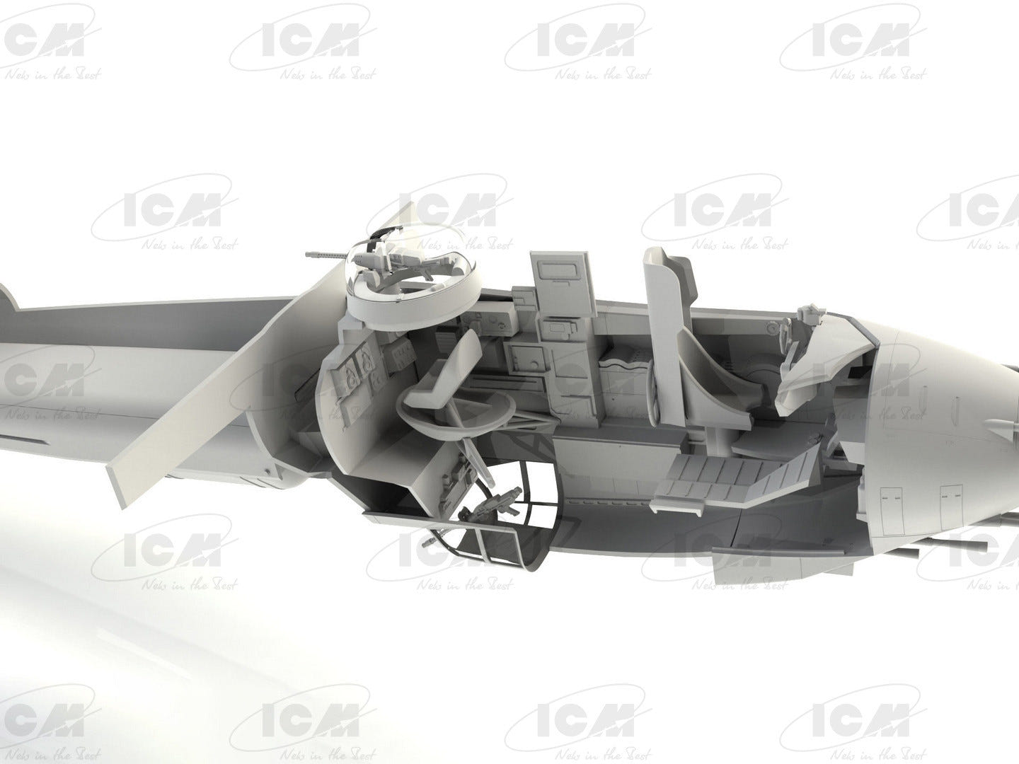 ICM Do 217J-1:2 WWII German Night Fighter Plane - ICM48272