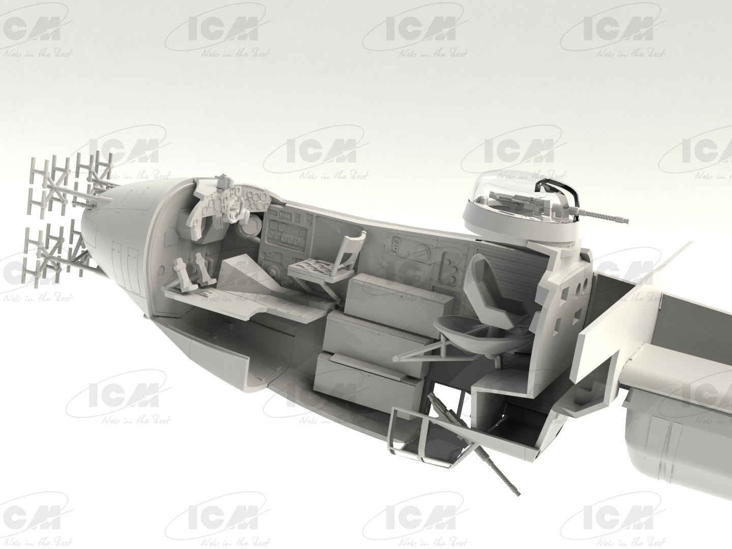 ICM Do 217J-1:2 WWII German Night Fighter Plane - ICM48272