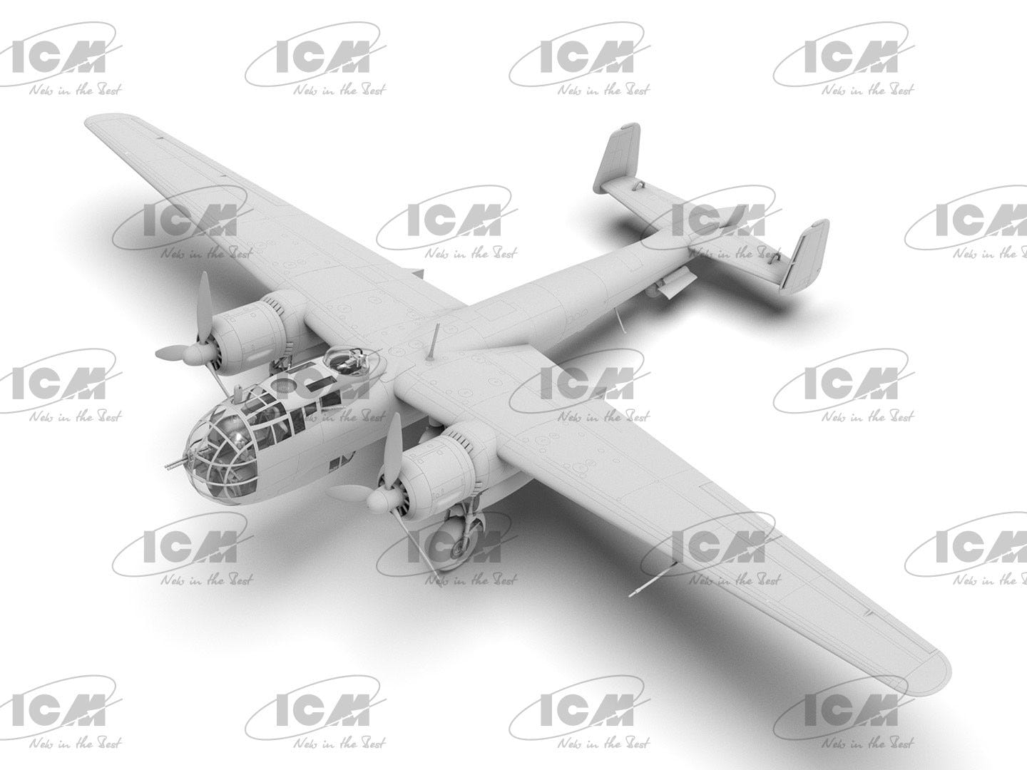 ICM 1:48 Do 217K-2 with Gliding Bombs Fritz-X WWII German Bomber - ICM48275