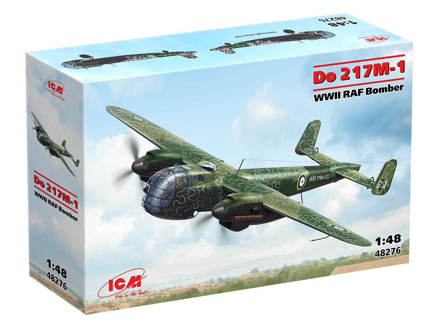ICM 1:48 Do 217M-1 WWII RAF Bomber - ICM48276