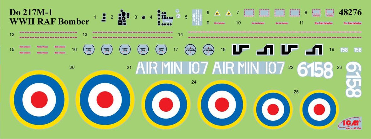 ICM 1:48 Do 217M-1 WWII RAF Bomber - ICM48276