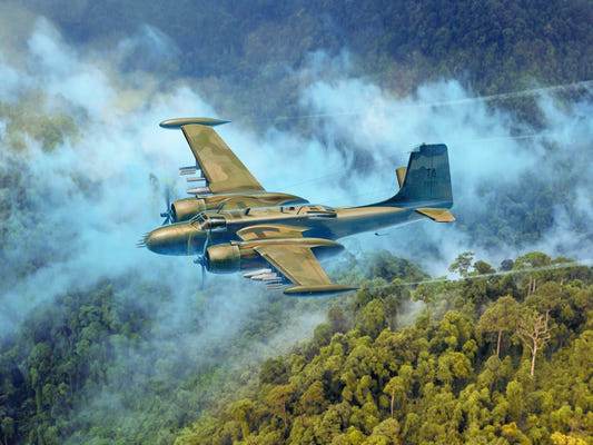 ICM 1:48 B-26K Counter Invader USAF Vietnam War Attack Aircraft - ICM48279