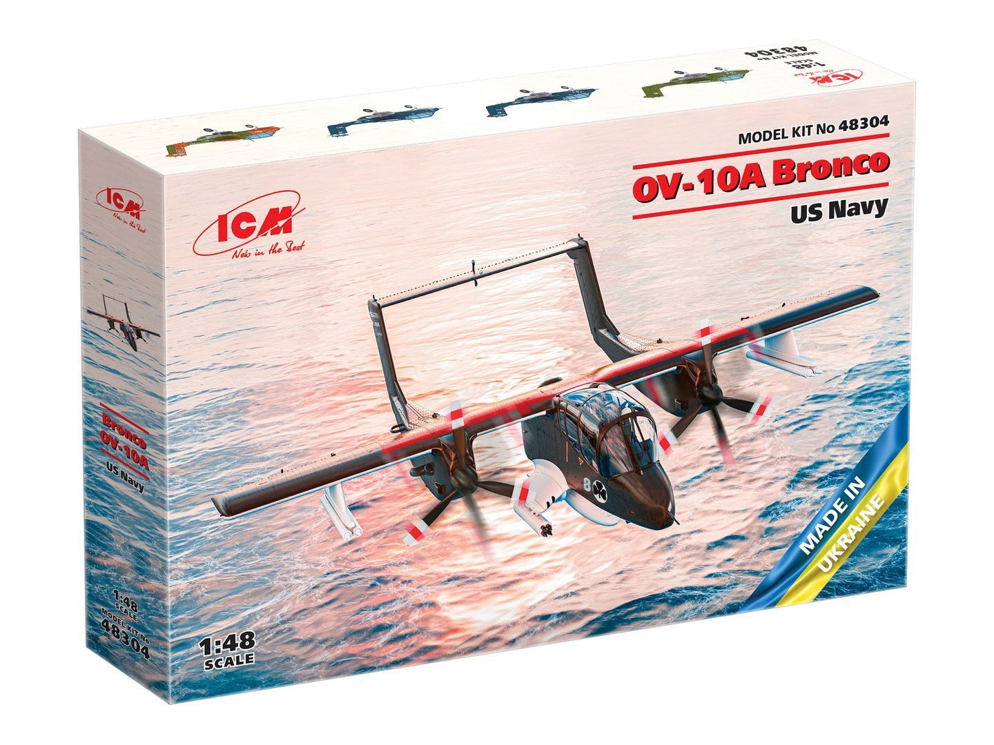 ICM 1:48 Bronco OV-10A U.S. Navy - ICM48304