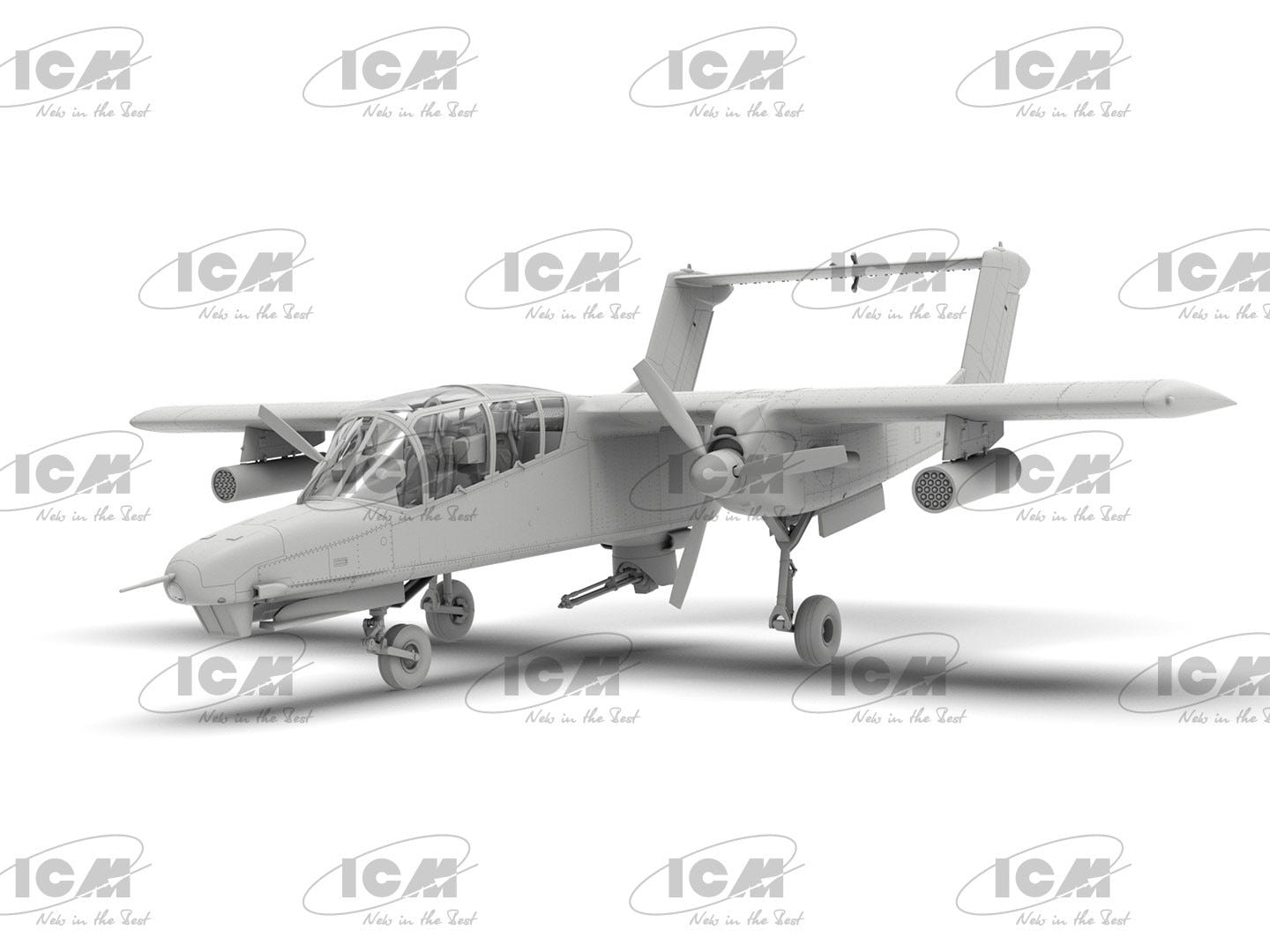 ICM 1:48 Bronco OV-10 NOGS U.S. Attack Aircraft - ICM48306
