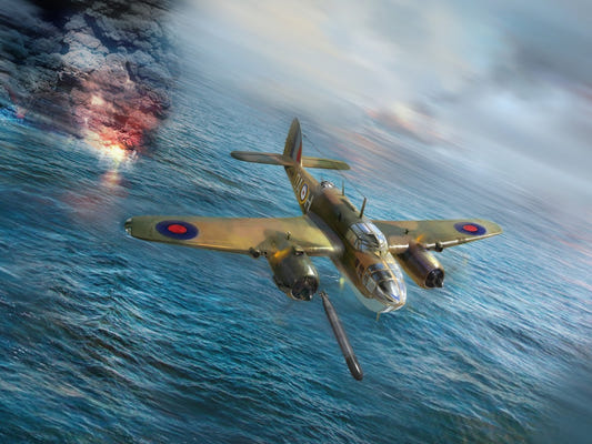 ICM 1:48 Bristol Beaufort Mk.I WWII British Torpedo-Bomber - ICM48310