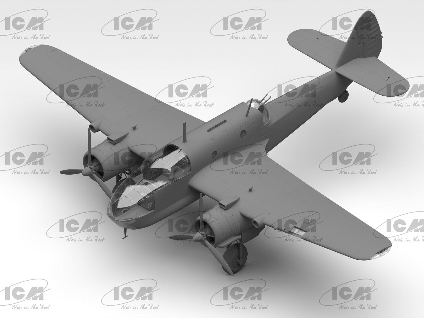 ICM 1:48 Bristol Beaufort Mk.I WWII British Torpedo-Bomber - ICM48310