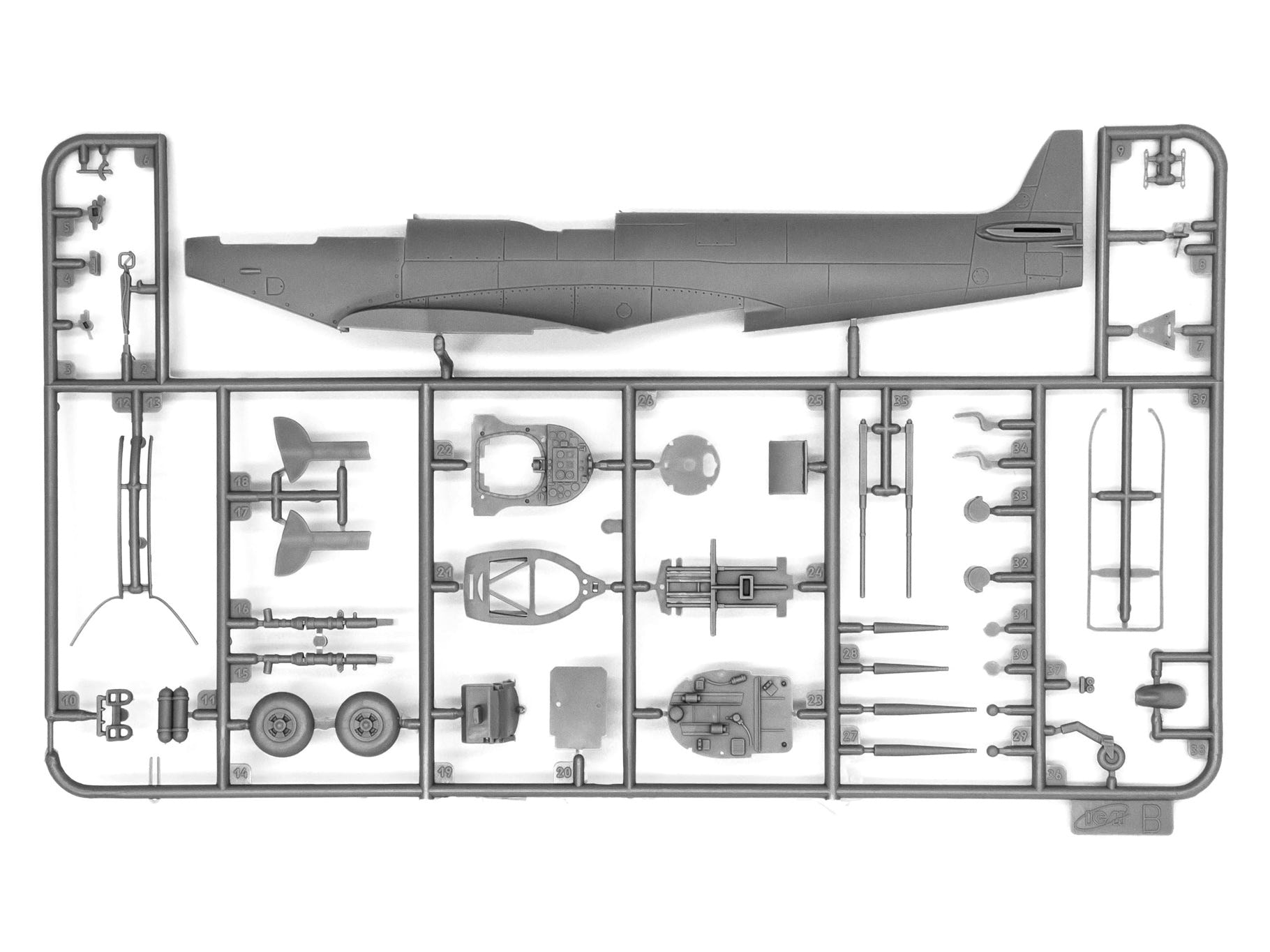 ICM 1:48 Conquerors of Europe's Sky (Set of 3 Aircraft) - ICM48324
