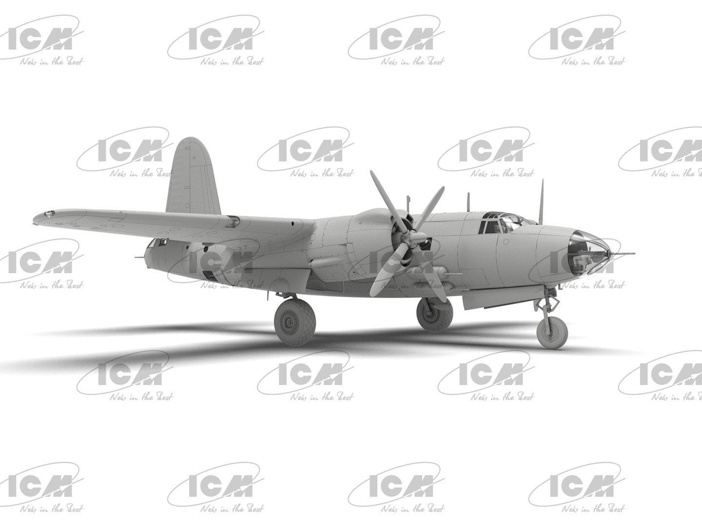 ICM 1:48 B-26F Marauder WWII American Bomber - ICM48325
