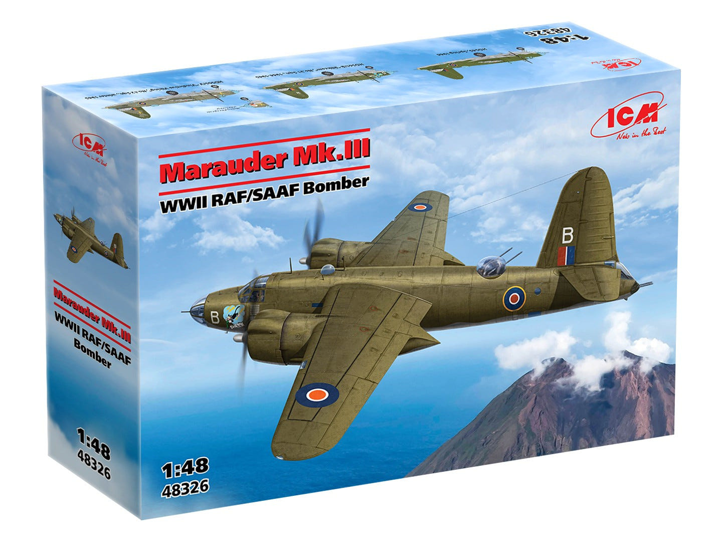 ICM 1:48 Marauder Mk.III WWII RAF/SAAF Bomber - ICM48326