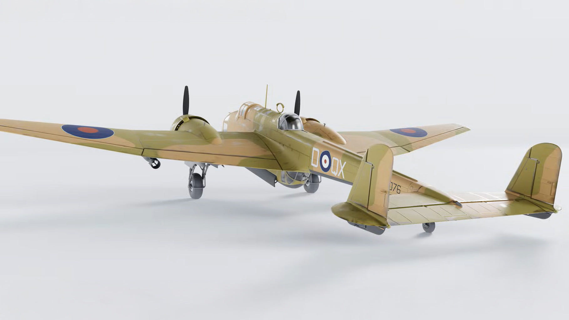 ICM 1:48 HP.52 Hampden B.Mk.I WWII British Bomber - ICM48352