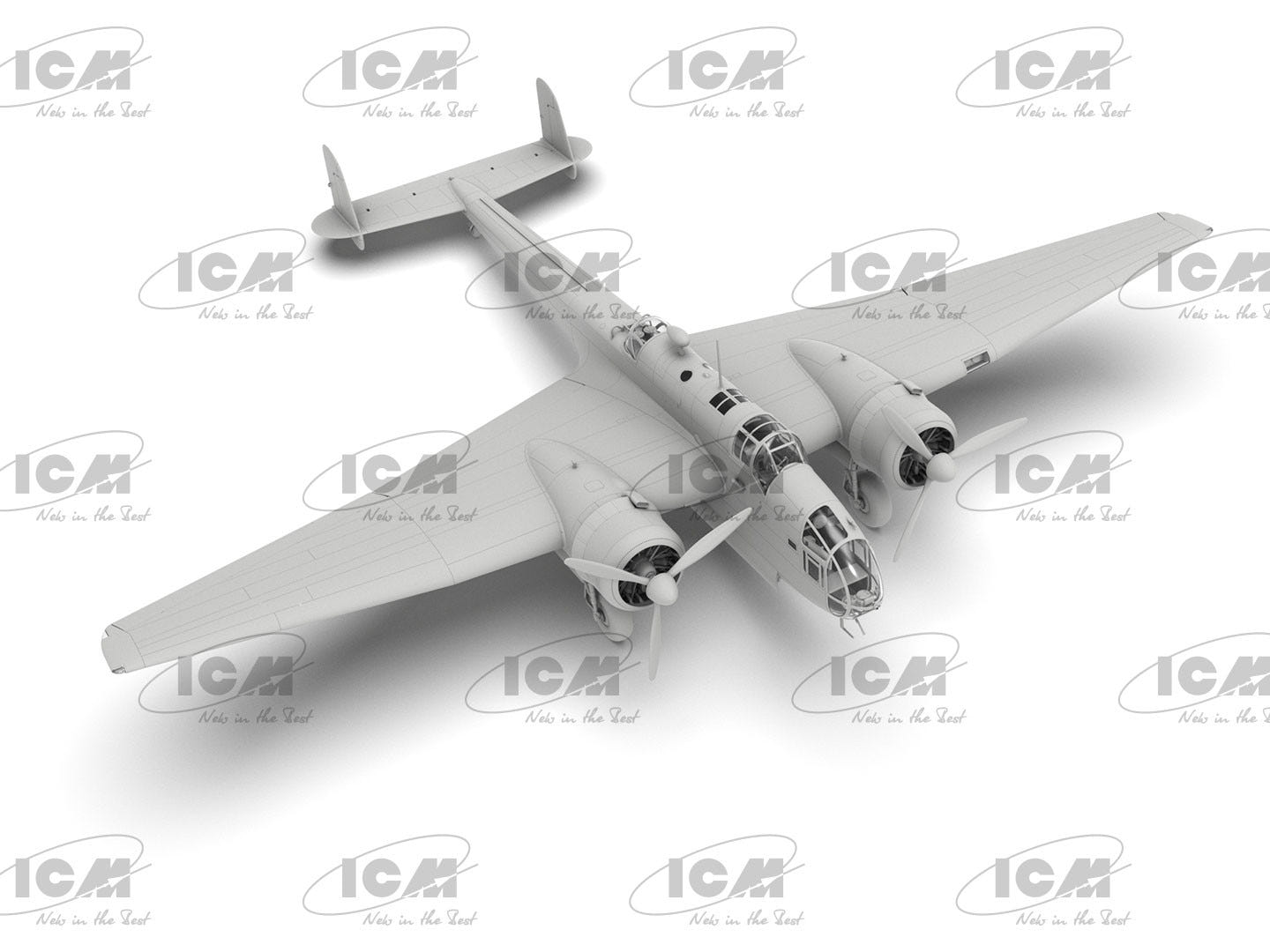 ICM 1:48 HP.52 Hampden TB.Mk.I WWII British Torpedo Bomber - ICM48353