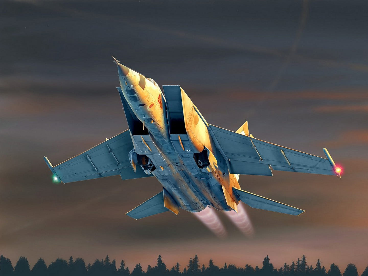 ICM 1:48 MiG-25 RBT Soviet Reconnaissance Plane - ICM48901