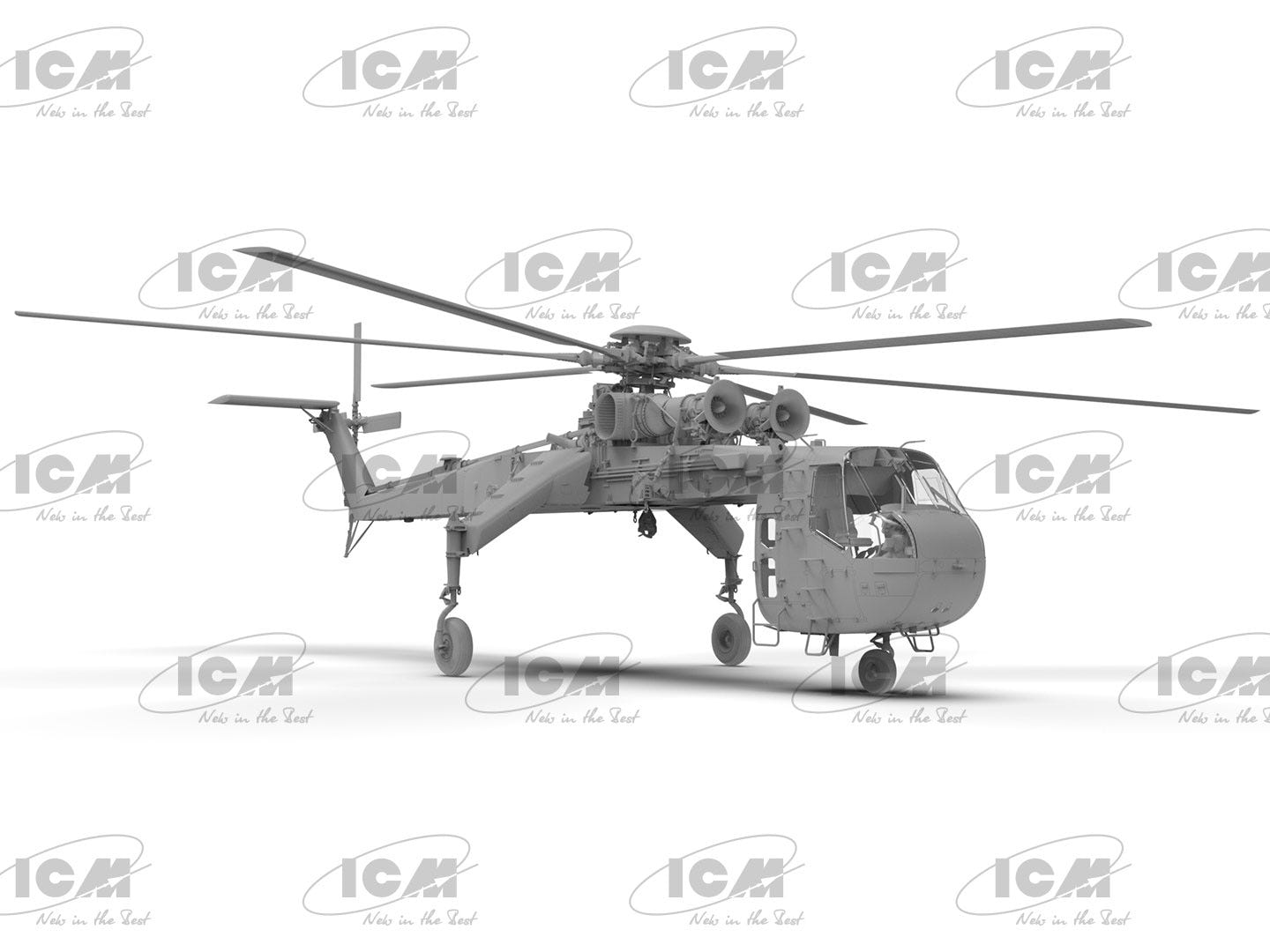 ICM 1:35 Sikorsky CH-54A Tarhe U.S. Heavy Helicopter - ICM53054