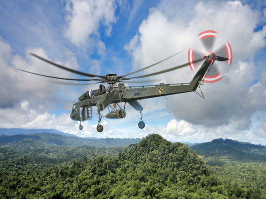 ICM 1:35 Sikorsky CH-54A Tarhe with M-121 bomb - ICM53055
