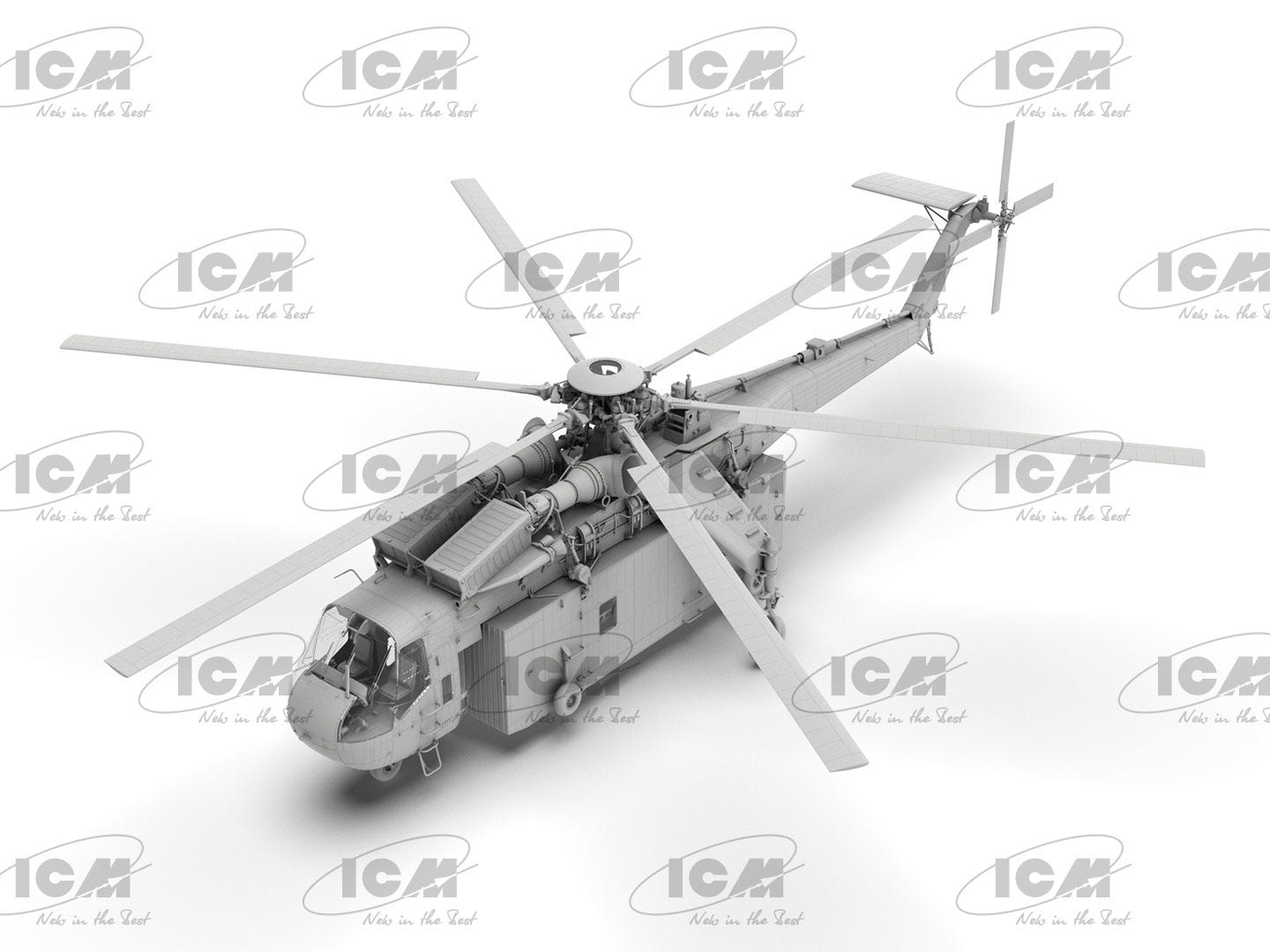 ICM 1:35 CH-54A Tarhe with Universal Military Pod - ICM53057