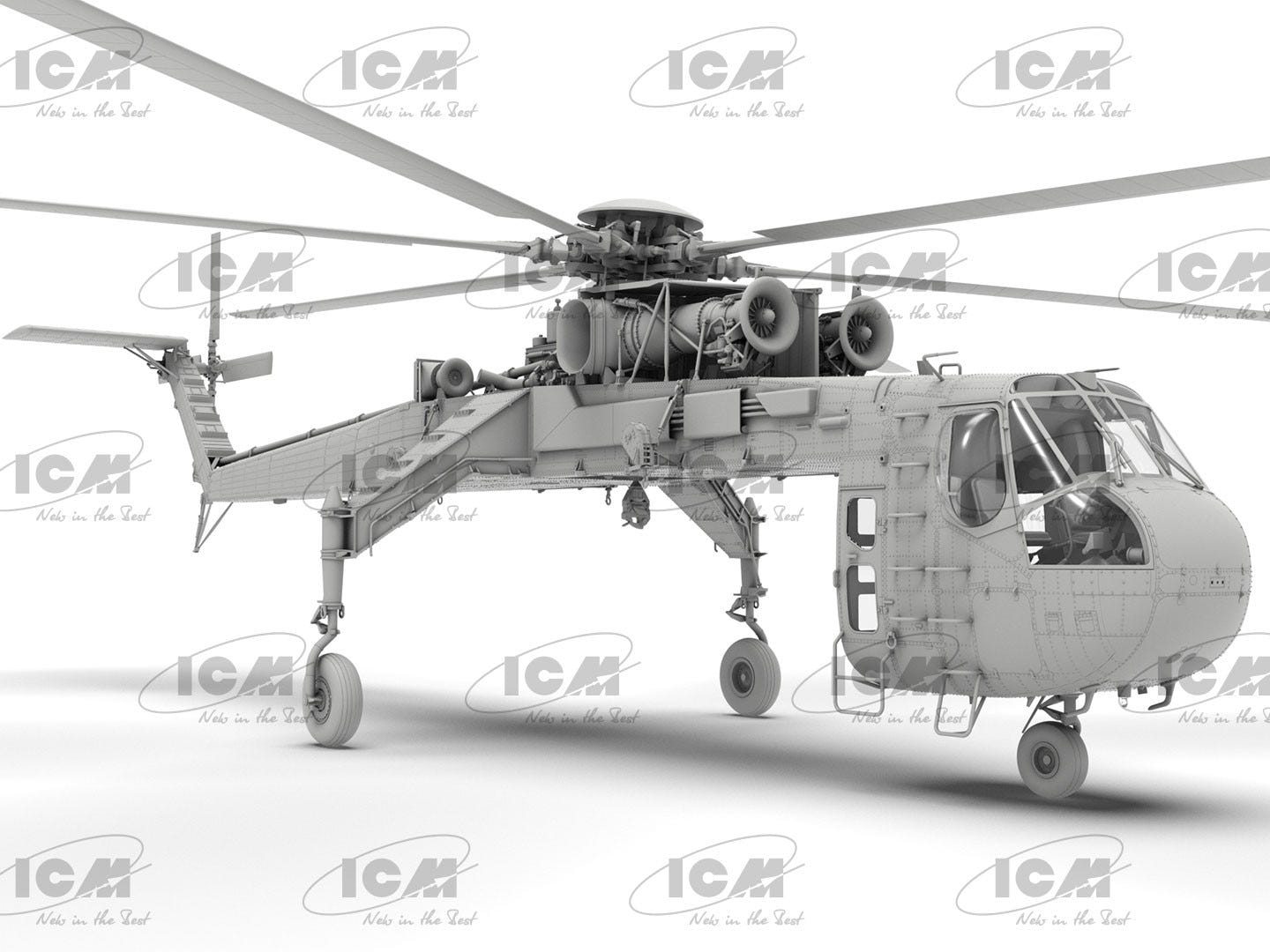 ICM 1:35 Sikorsky S-64E Skycrane - ICM53058