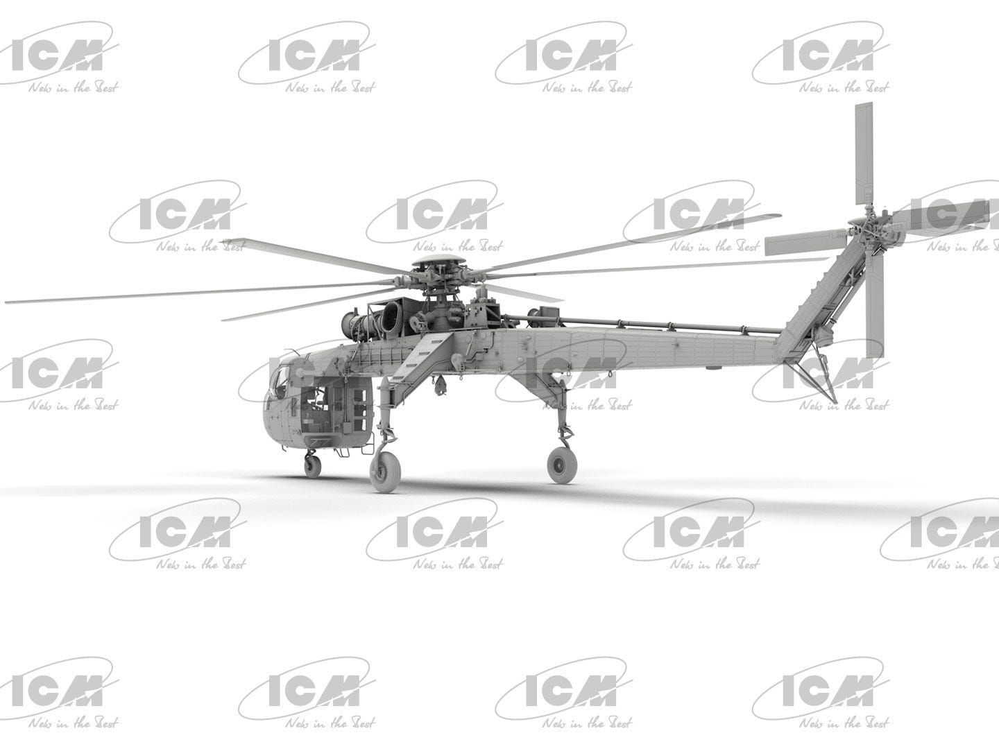 ICM 1:35 Sikorsky S-64E Skycrane - ICM53058