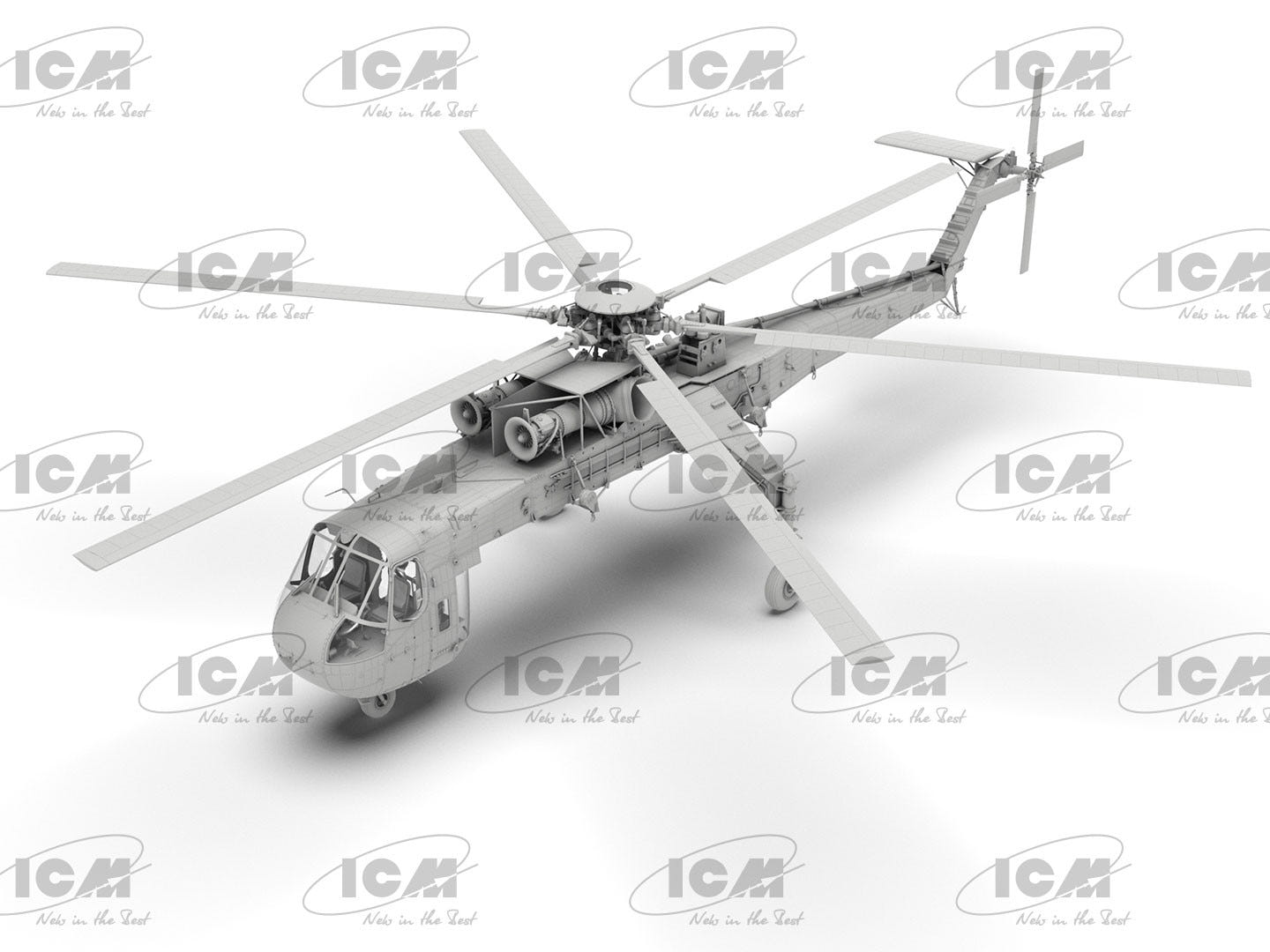 ICM 1:35 Sikorsky S-64E Skycrane - ICM53058