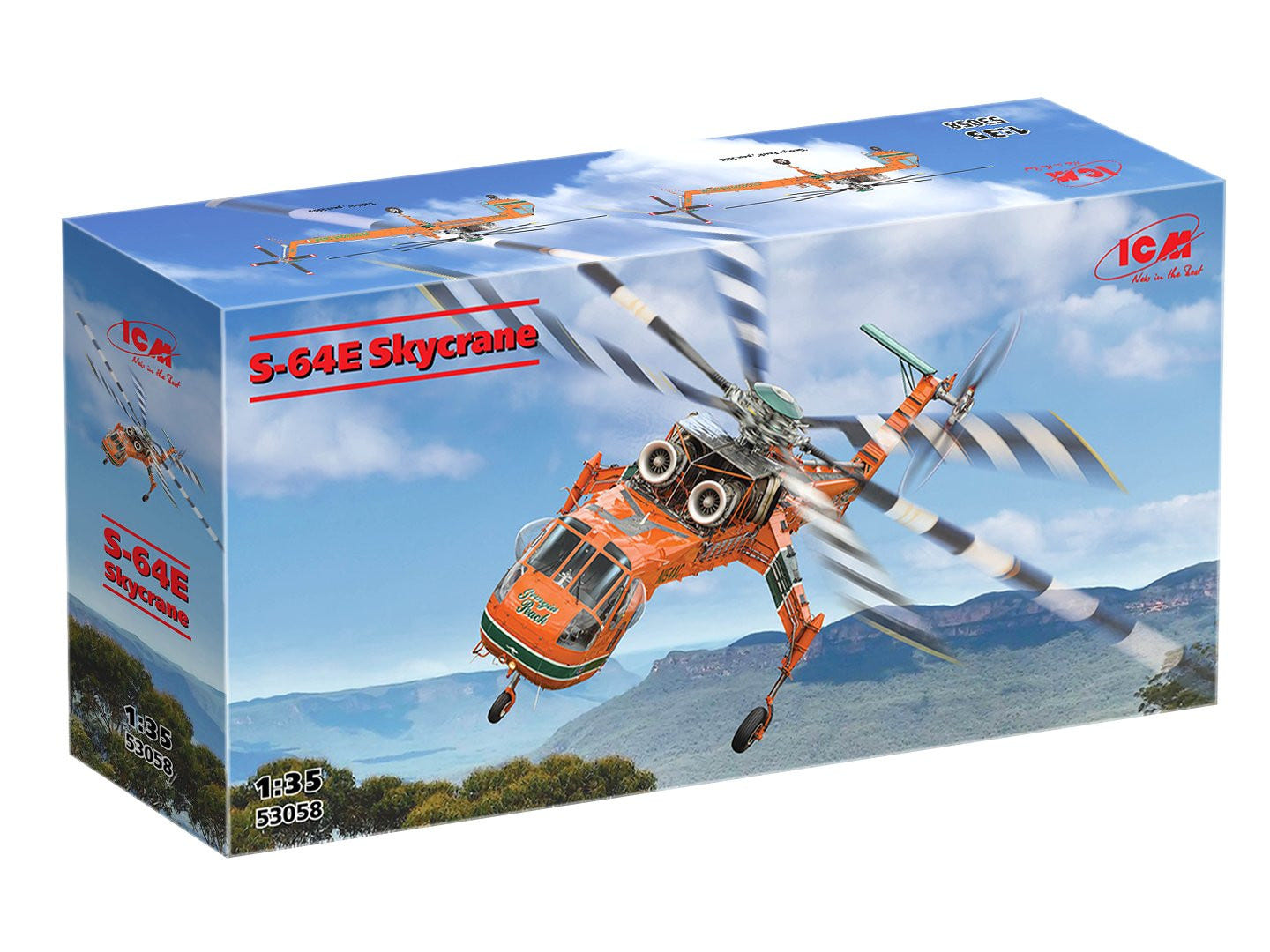 ICM 1:35 Sikorsky S-64E Skycrane - ICM53058