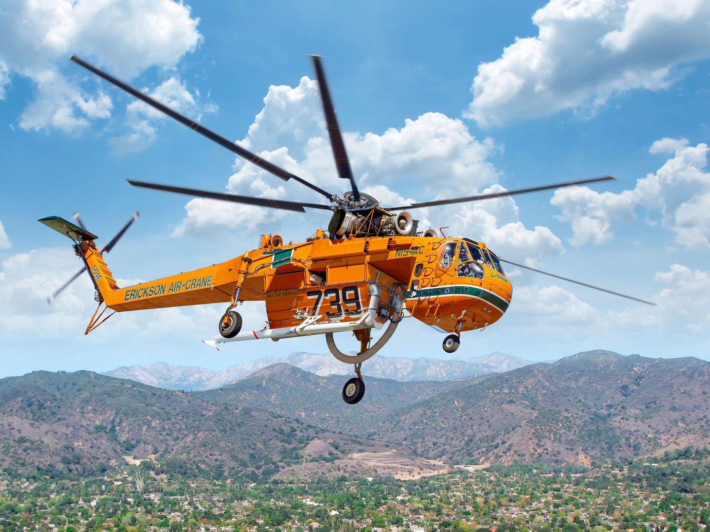 ICM 1:35 Sikorsky S-64E Skycrane Firefighting Helicopter - ICM53060