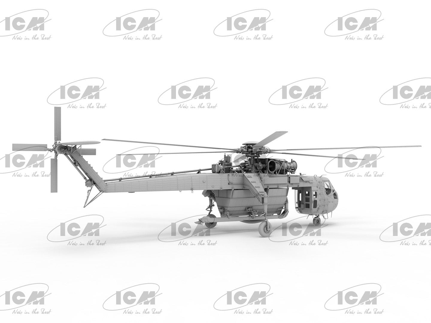 ICM 1:35 Sikorsky S-64E Skycrane Firefighting Helicopter - ICM53060