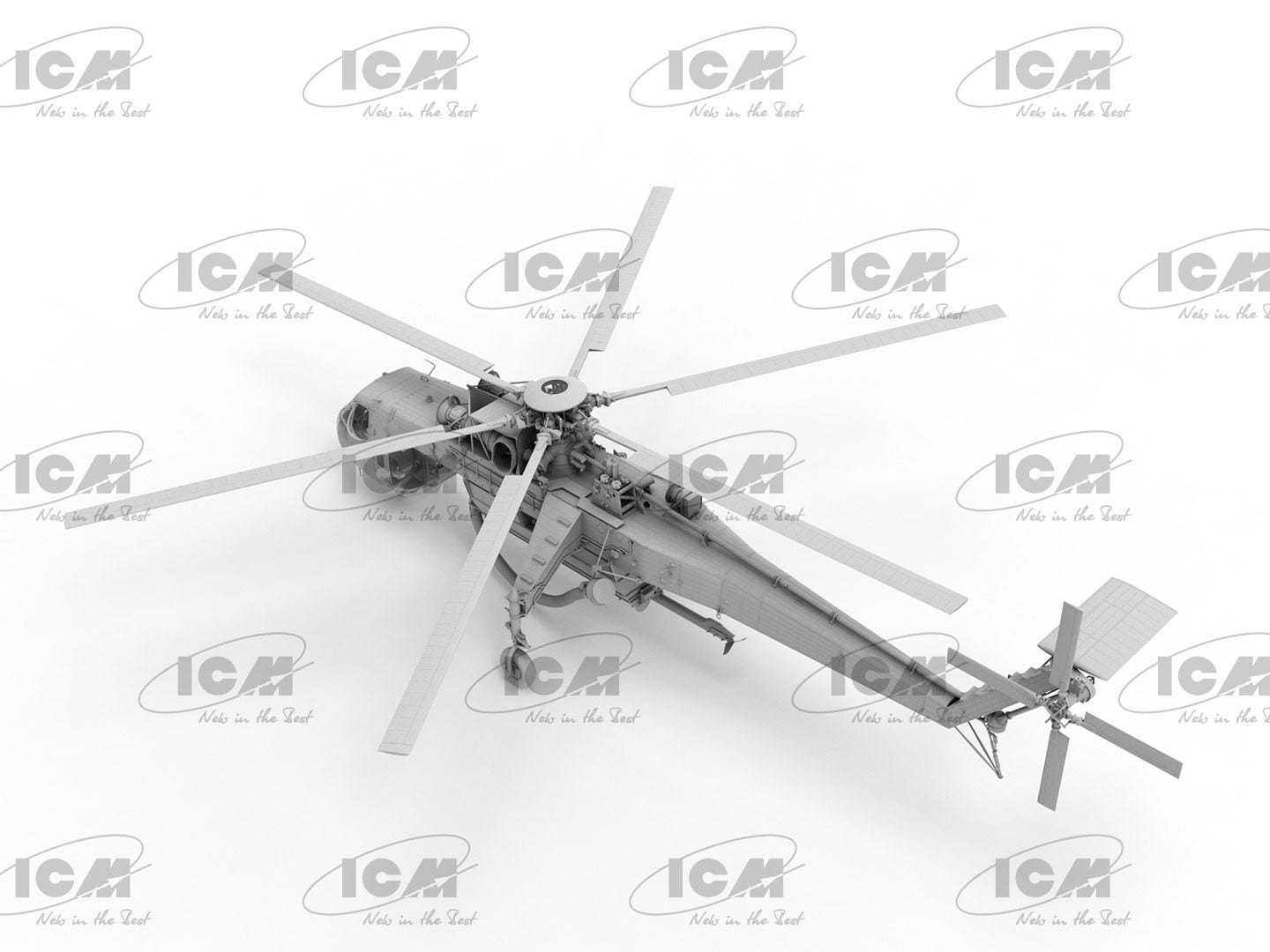 ICM 1:35 Sikorsky S-64E Skycrane Firefighting Helicopter - ICM53060