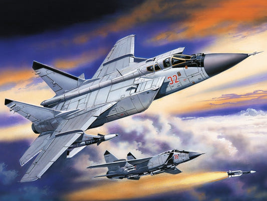 ICM 1:72 Mikoyan-31B Russian Heavy Interceptor Fighter Plane - ICM72151