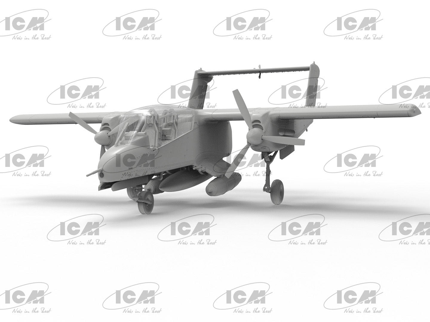 ICM 1:72 OV-10А Bronco U.S. Attack Aircraft - ICM72185