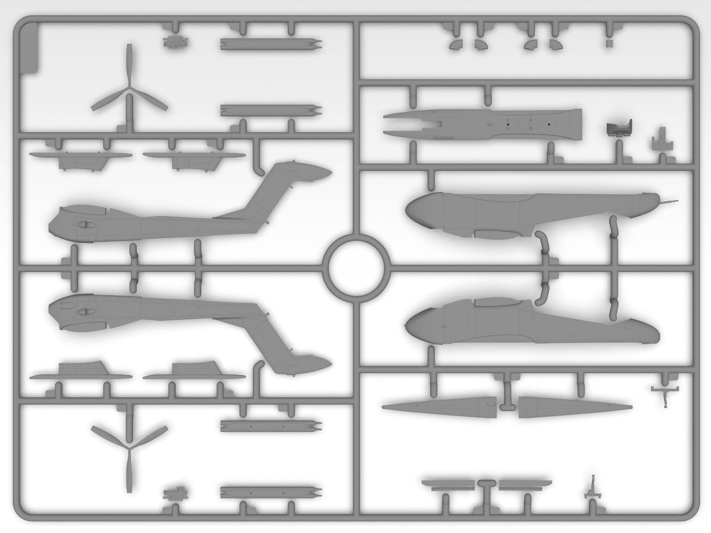 ICM 1:72 OV-10А Bronco U.S. Attack Aircraft - ICM72185