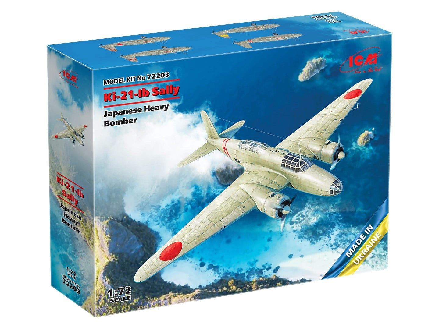 ICM 1:72 Ki-21-Ib 'Sally' Japanese Heavy Bomber - ICM72203