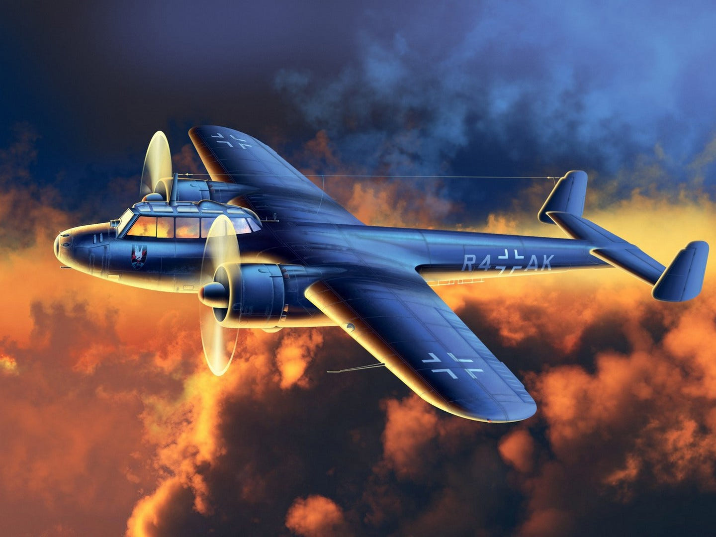 ICM 1:72 Do 17Z-10 WWII German Night Fighter Plane - ICM72303