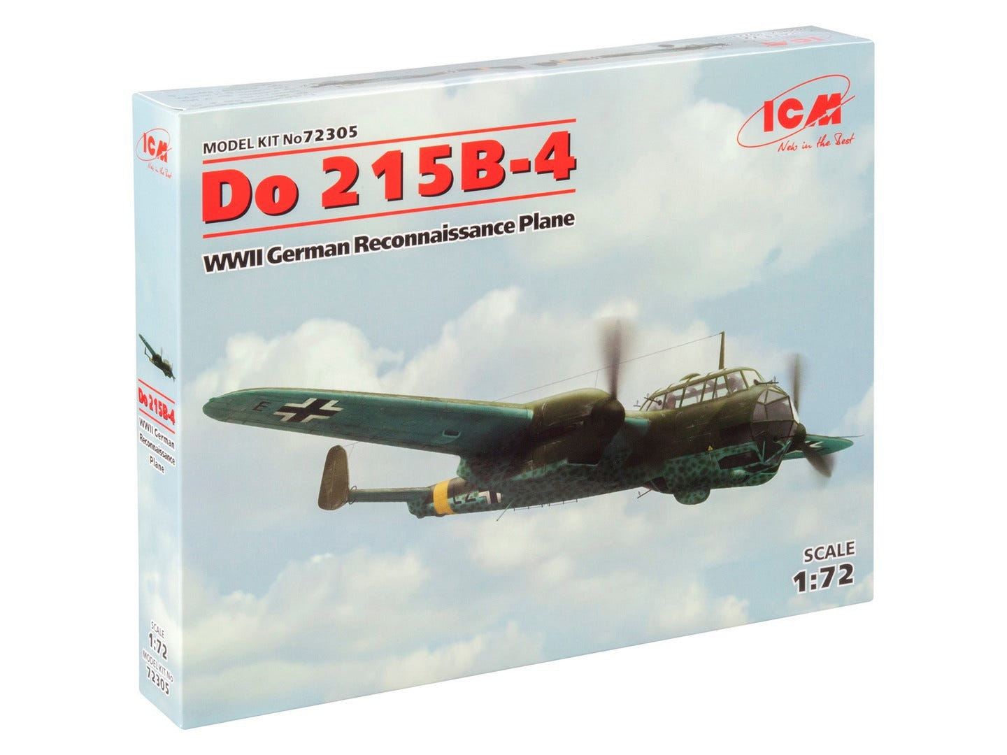 ICM 1:72 Do 215B-4 WWII Reconnaissance Plane - ICM72305
