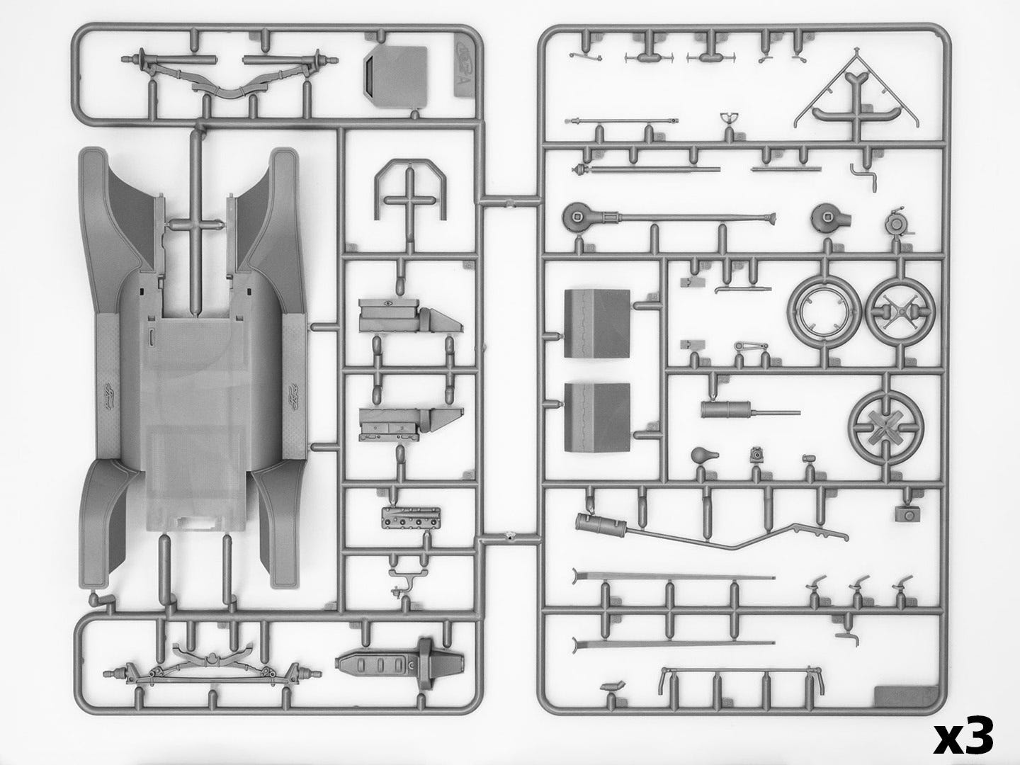 ICM 1:24 The Various 'Tin Lizzie' Ford Model T Variants (Set of 3) - ICMDS2402