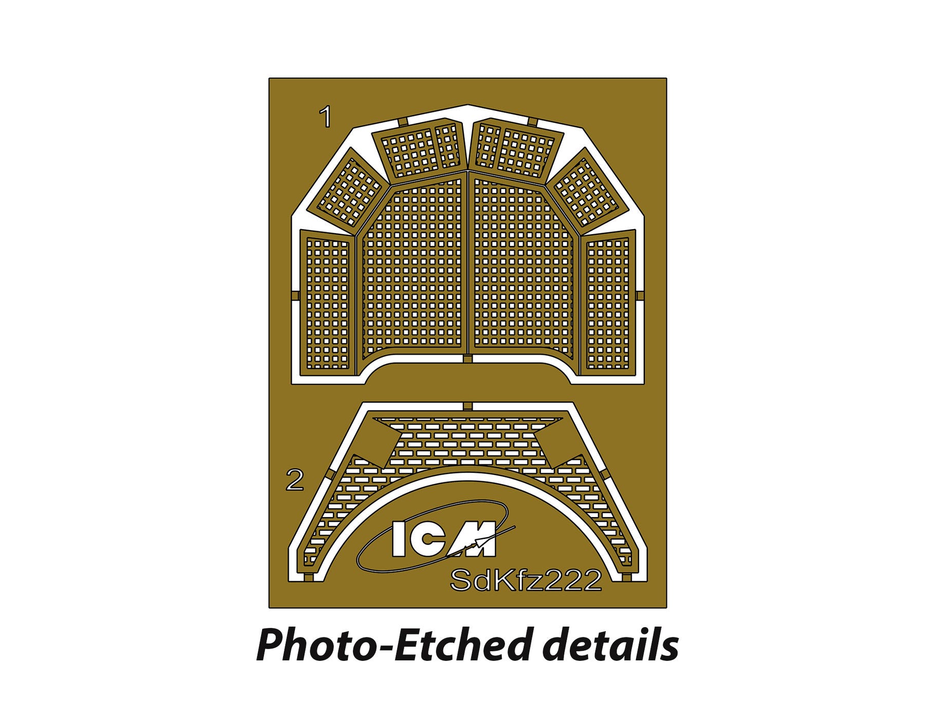 ICM 1:72 Wehrmacht Light Armoured Vehicles Set - ICMDS7207
