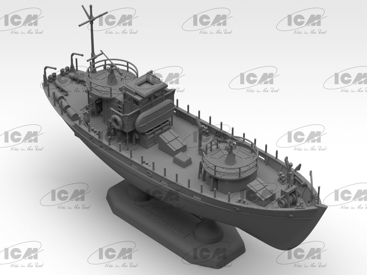 ICM 1:144 KFK Kriegsfischkutter WWII German Multi-Purpose Boat - ICMS012