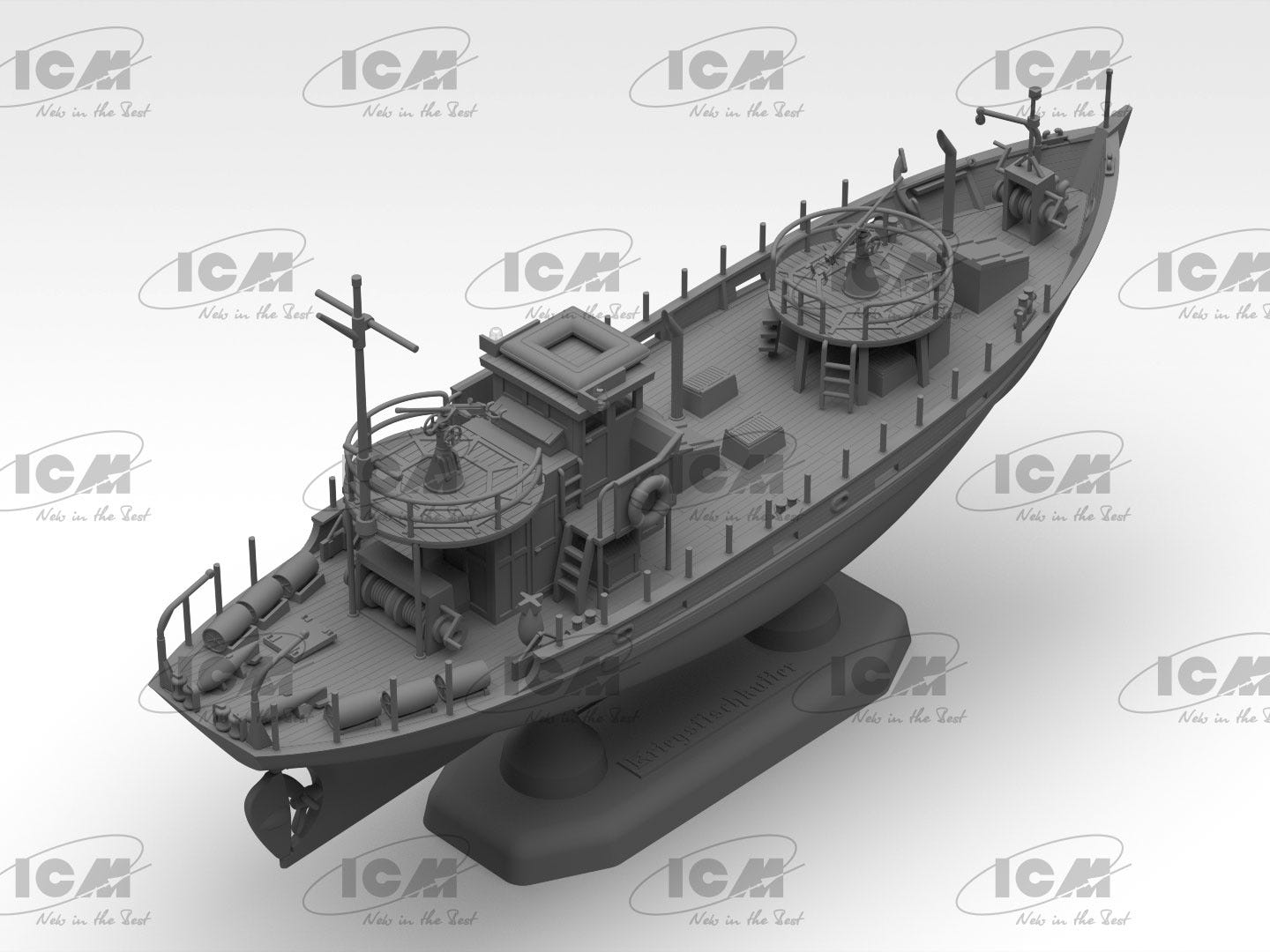 ICM 1:144 KFK Kriegsfischkutter WWII German Multi-Purpose Boat - ICMS012