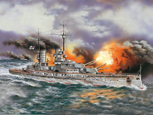 ICM 1:700 Markgraf' WWI German Battleship - ICMS017