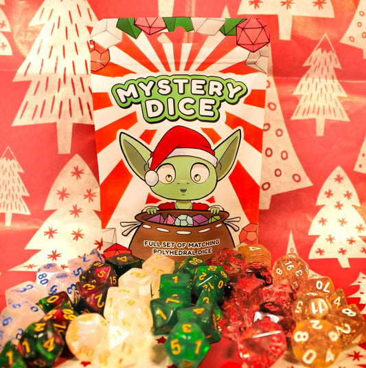 Mystery Dice Goblin - Christmas Dice Bag - Loaded Dice