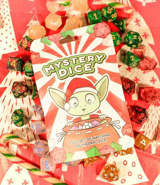 Mystery Dice Goblin - Christmas Dice Bag - Loaded Dice