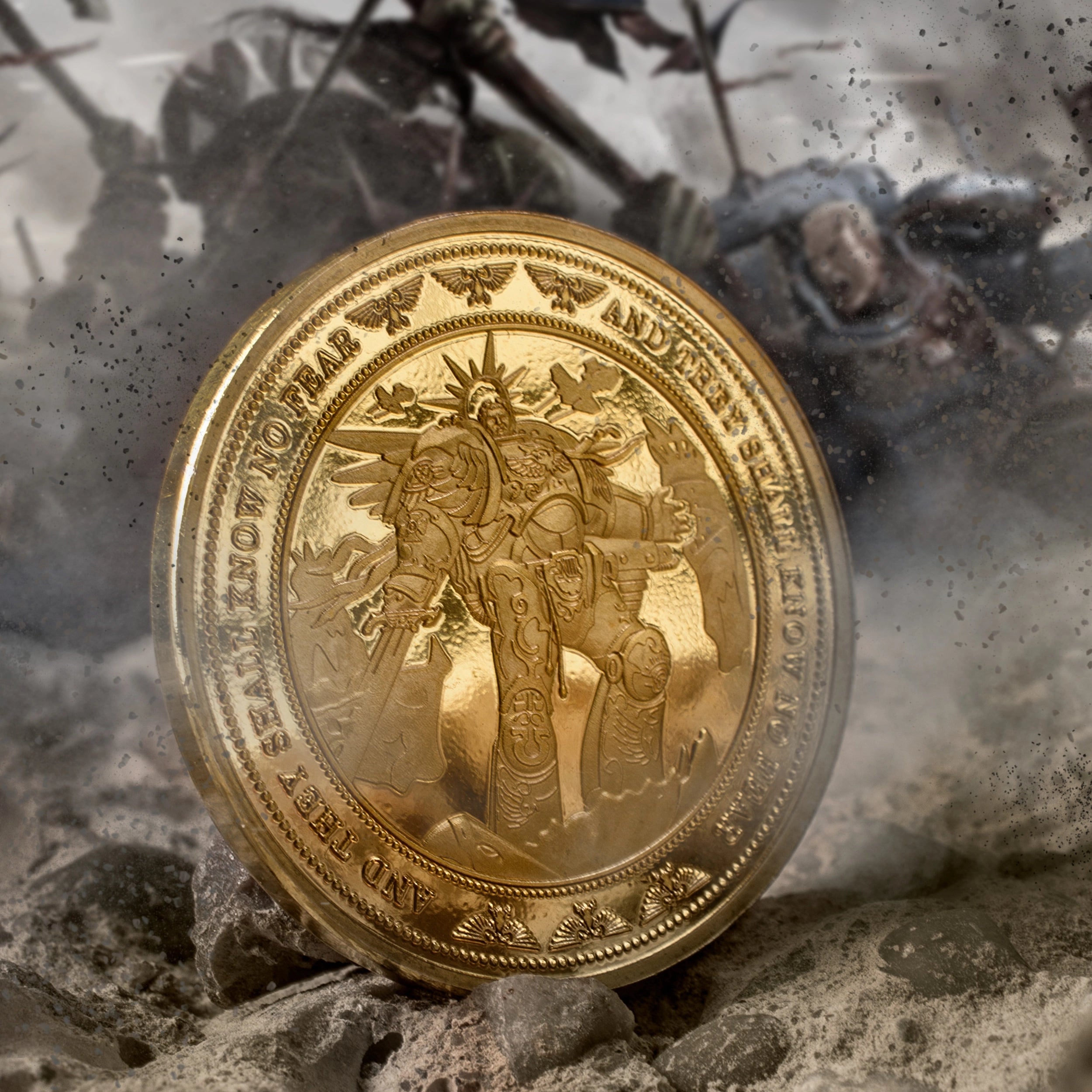 Warhammer 40000: Imperium Collectible Coin - Loaded Dice