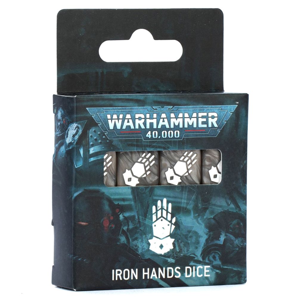 Warhammer 40,000: Iron Hands Dice - Loaded Dice