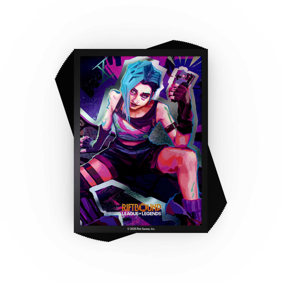 Riftbound: League of Legends - Origins Jinx Art Sleeves - Loaded Dice