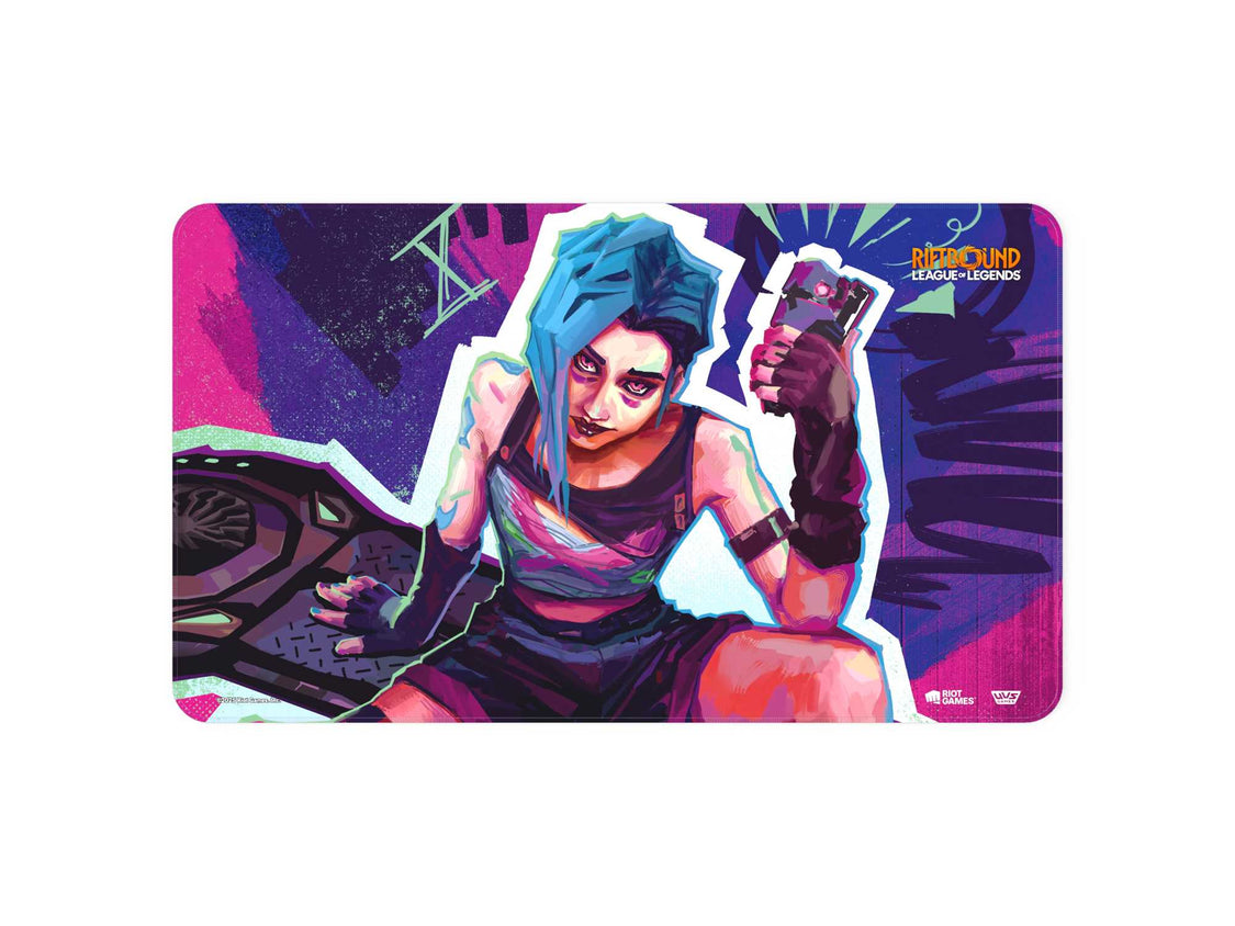 Riftbound: League of Legends - Origins Jinx Playmat - Loaded Dice